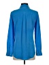 Equipment 100% Silk Color Block Blue Blouse Size XS - photo 2