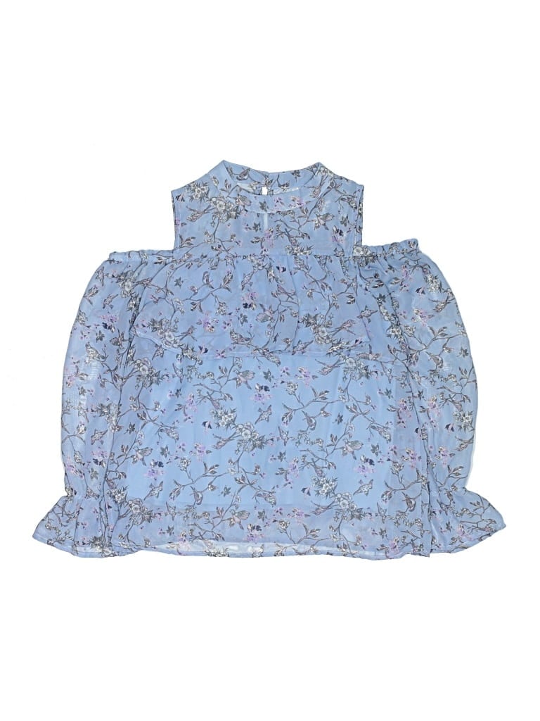 Pre-owned Speechless Kids' Tank Top Blue High Neck Tops