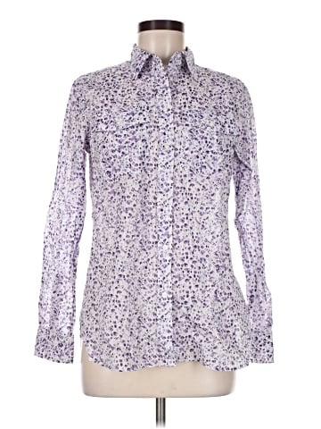 Lauren by Ralph Lauren Long Sleeve Button-Down Shirt (view 1)