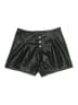 Hem & Thread Metallic Black Shorts Size L - photo 1