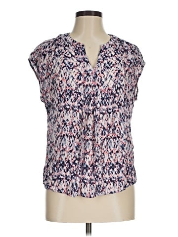 Liz Claiborne Short Sleeve Blouse (view 1)