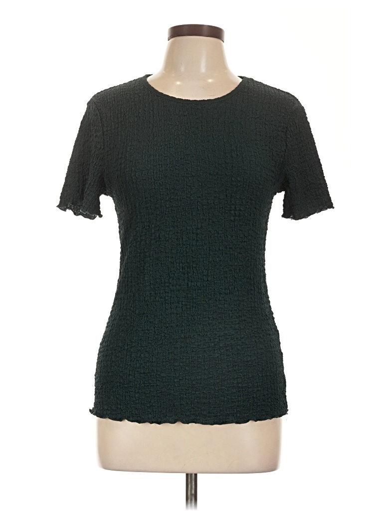 Pre-owned T Tahari Short Sleeve T-shirt In Green