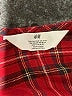 H&M Plaid Red Dress Size 8 - photo 3
