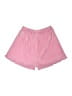 Shein 100% Polyester Stripes Pink Shorts Size 4 - photo 2