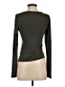 Open Edit Green Long Sleeve Top Size S - photo 2
