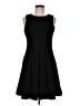 Jennifer Lopez Solid Black Cocktail Dress Size M - photo 1