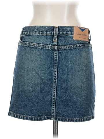 Blue Station Denim Skirt (view 2)