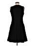Jennifer Lopez Solid Black Cocktail Dress Size M - photo 2
