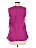 Daisy Fuentes 100% Polyester Purple Sleeveless Blouse Size M - photo 2