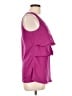 Daisy Fuentes 100% Polyester Purple Sleeveless Blouse Size M - photo 4