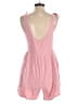 Pink Lily Solid Pink Romper Size S - photo 2