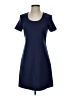 Theory Solid Blue Casual Dress Size 2 - photo 1