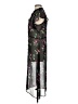 Express 100% Polyester Floral Black Cocktail Dress Size S - photo 5