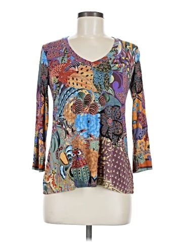 Johnny Was 3/4 Sleeve T-Shirt (view 1)