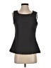 Calvin Klein 100% Polyester Black Sleeveless Top Size S - photo 1