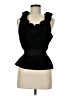 Jackie Jon Black Sleeveless Blouse Size M - photo 1