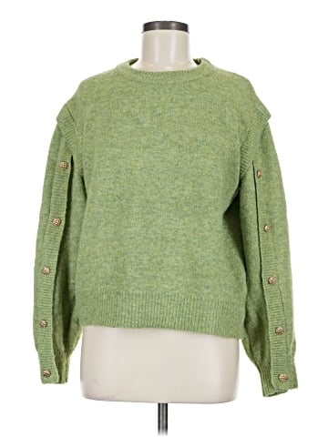 Peach Love Pullover Sweater (view 1)