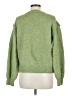 Peach Love Tweed Green Pullover Sweater Size M (estimated) - photo 2