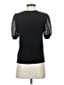 CeCe Black Short Sleeve Top Size S - photo 2