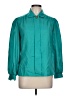 Judy Bond 100% Polyester Teal Long Sleeve Blouse Size 10 - photo 1