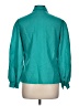 Judy Bond 100% Polyester Teal Long Sleeve Blouse Size 10 - photo 2