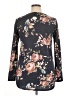 A.gain Black Long Sleeve Top Size XL - photo 2