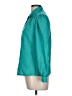 Judy Bond 100% Polyester Teal Long Sleeve Blouse Size 10 - photo 5