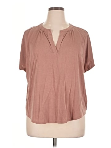 Lucky Brand Short Sleeve Blouse (view 1)