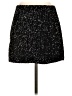 Zara 100% Polyester Stars Black Formal Skirt Size S - photo 2