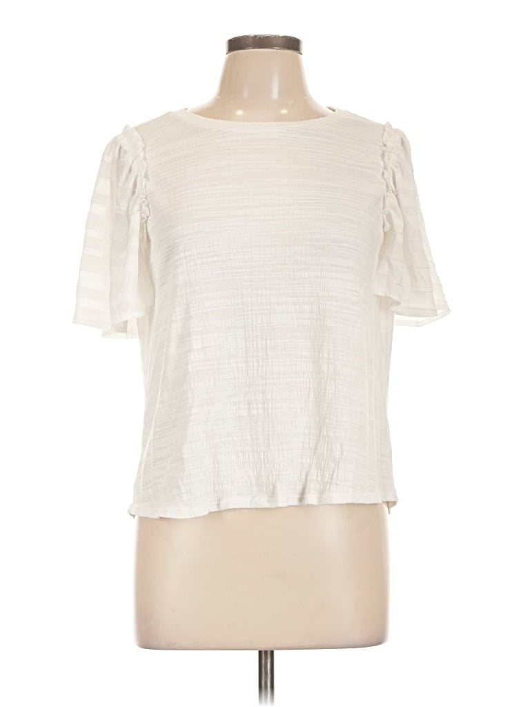 Pre-owned Retrology Short Sleeve T-shirt In Ivory