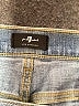7 For All Mankind Solid Blue Jeans Size 28 waist - photo 7