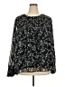 Terra & Sky 100% Polyester Black Long Sleeve Blouse Size 2X - photo 1