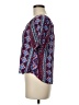 Forever 21 100% Rayon Blue Short Sleeve Blouse Size M - photo 5