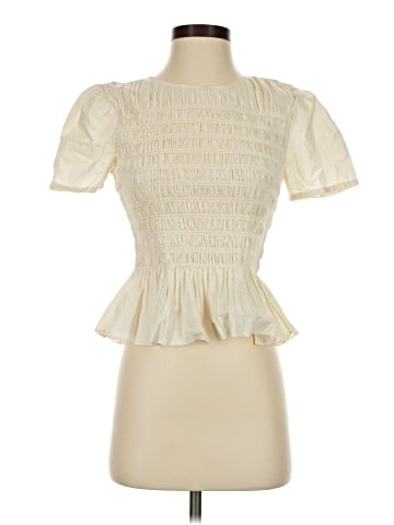 Daze Short Sleeve Blouse (view 1)