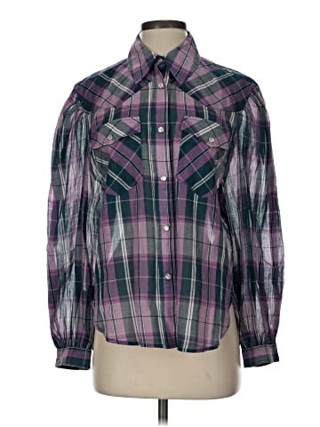 Étoile Isabel Marant Long Sleeve Button-Down Shirt (view 1)