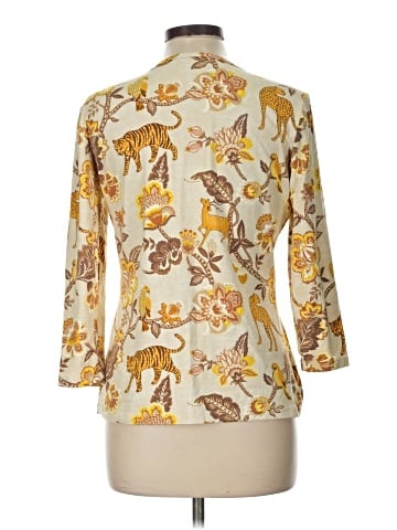J. McLaughlin 3/4 Sleeve Blouse (view 2)