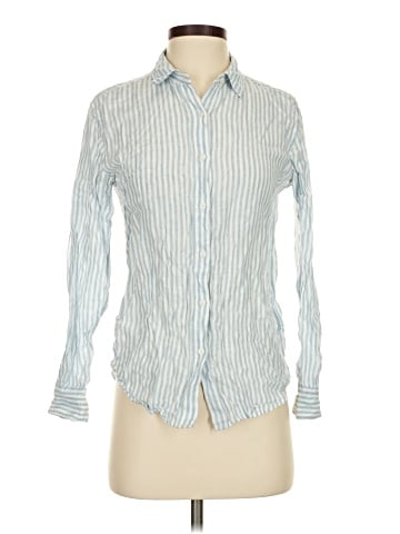 Uniqlo Long Sleeve Button-Down Shirt (view 1)