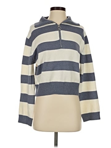 Happily Grey Pullover Sweater (view 1)