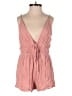 LA Hearts 100% Rayon Solid Pink Romper Size S - photo 1