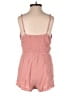 LA Hearts 100% Rayon Solid Pink Romper Size S - photo 2