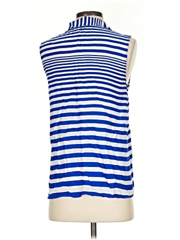Velvet Heart Sleeveless Button-Down Shirt (view 2)