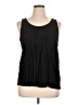 Elle 100% Rayon Black Sleeveless Blouse Size XL - photo 1