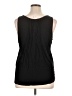 Elle 100% Rayon Black Sleeveless Blouse Size XL - photo 2