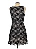 Dots Black Cocktail Dress Size L - photo 2