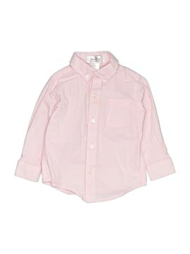 Janie and Jack Long Sleeve Button-Down Shirt (view 1)