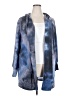 Eldridge Tie-dye Blue Cardigan Size 2X - photo 1
