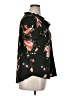 41Hawthorn 100% Polyester Floral Black Short Sleeve Blouse Size XL - photo 4