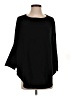 Tyler Boe 100% Cashmere Black Poncho Size XS - photo 1