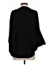 Tyler Boe 100% Cashmere Black Poncho Size XS - photo 2