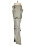 Zara 100% Cotton Gray Green Cargo Pants Size 6 - photo 5